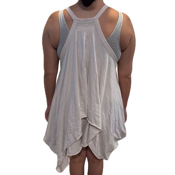 Free People FP Beach Halter Top Skater Skirt All In One Dress Boho Pink Medium - Picture 12 of 16